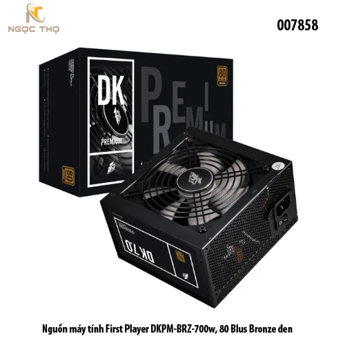 Nguồn máy tính First Player DKPM-BRZ-700W – 700W – 80 Plus Bronze – Semi Modular