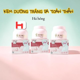 kem body sắc hương trắng da chống nắng hủhồng 130g