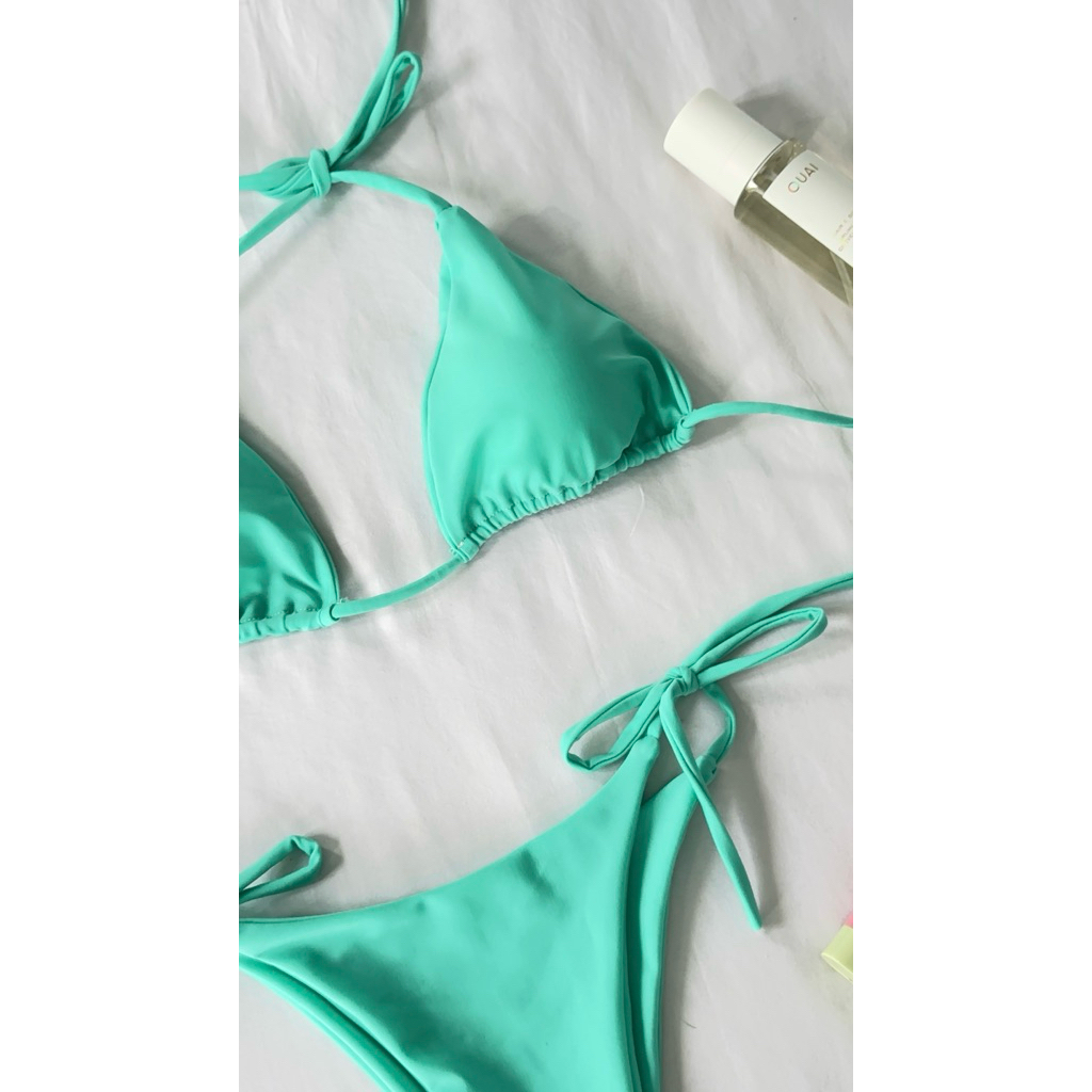 (HOẢ TỐC - SẴN) Bikini Màu Xanh Ngọc Tiffany | BigBuy360 - bigbuy360.vn