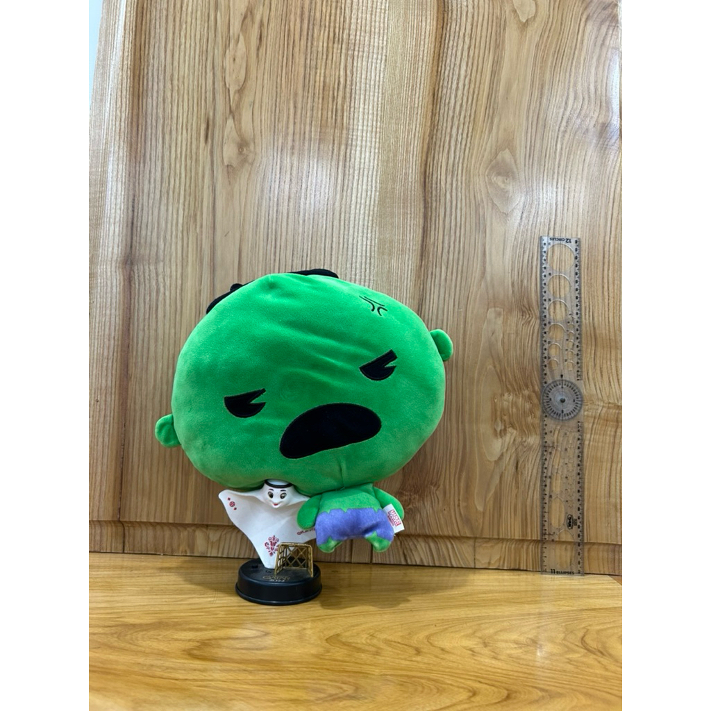 Gấu bông Marvel Hulk khổng lồ xanh chibi Marvel Miniso