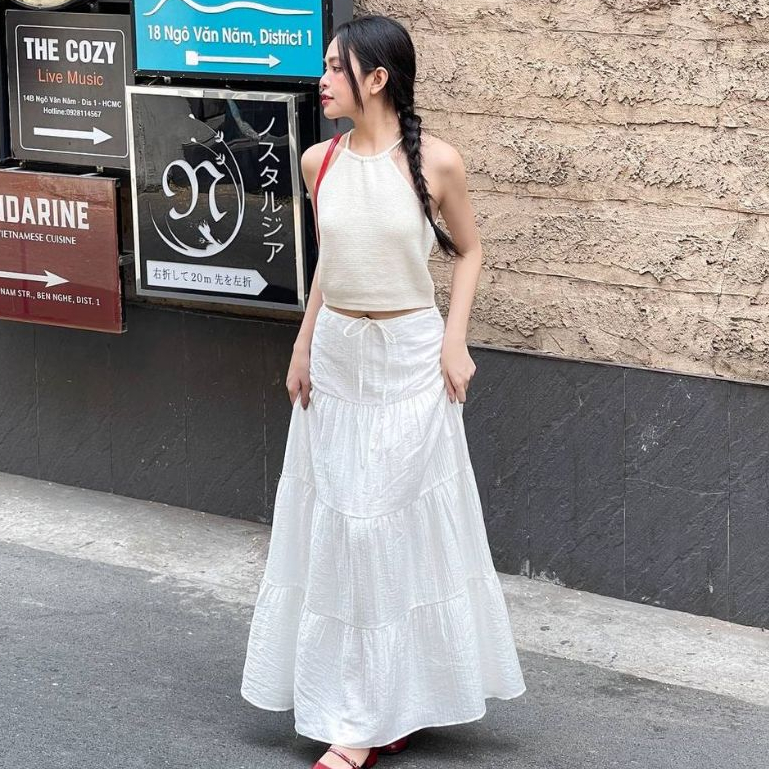 Chân váy dài THE C.I.U - Kalin Long Skirt