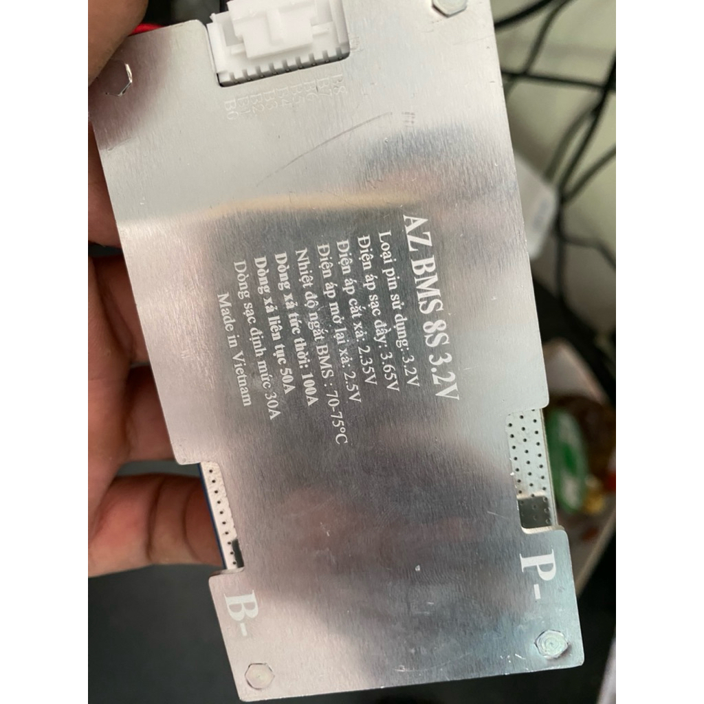 mạch bảo vệ 8s 24v 50a  dành cho pin 3.2v