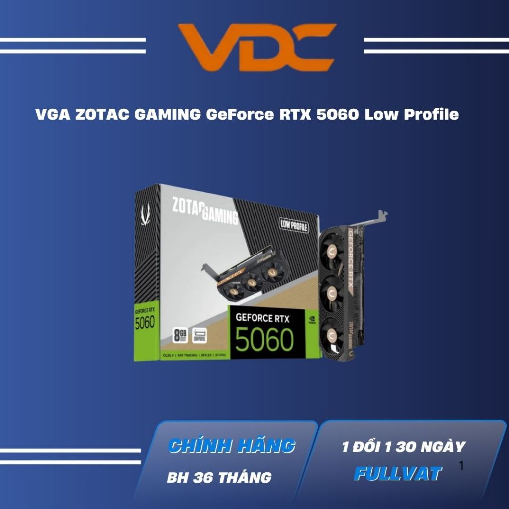 VGA ZOTAC GAMING GeForce RTX 5060 Low Profile