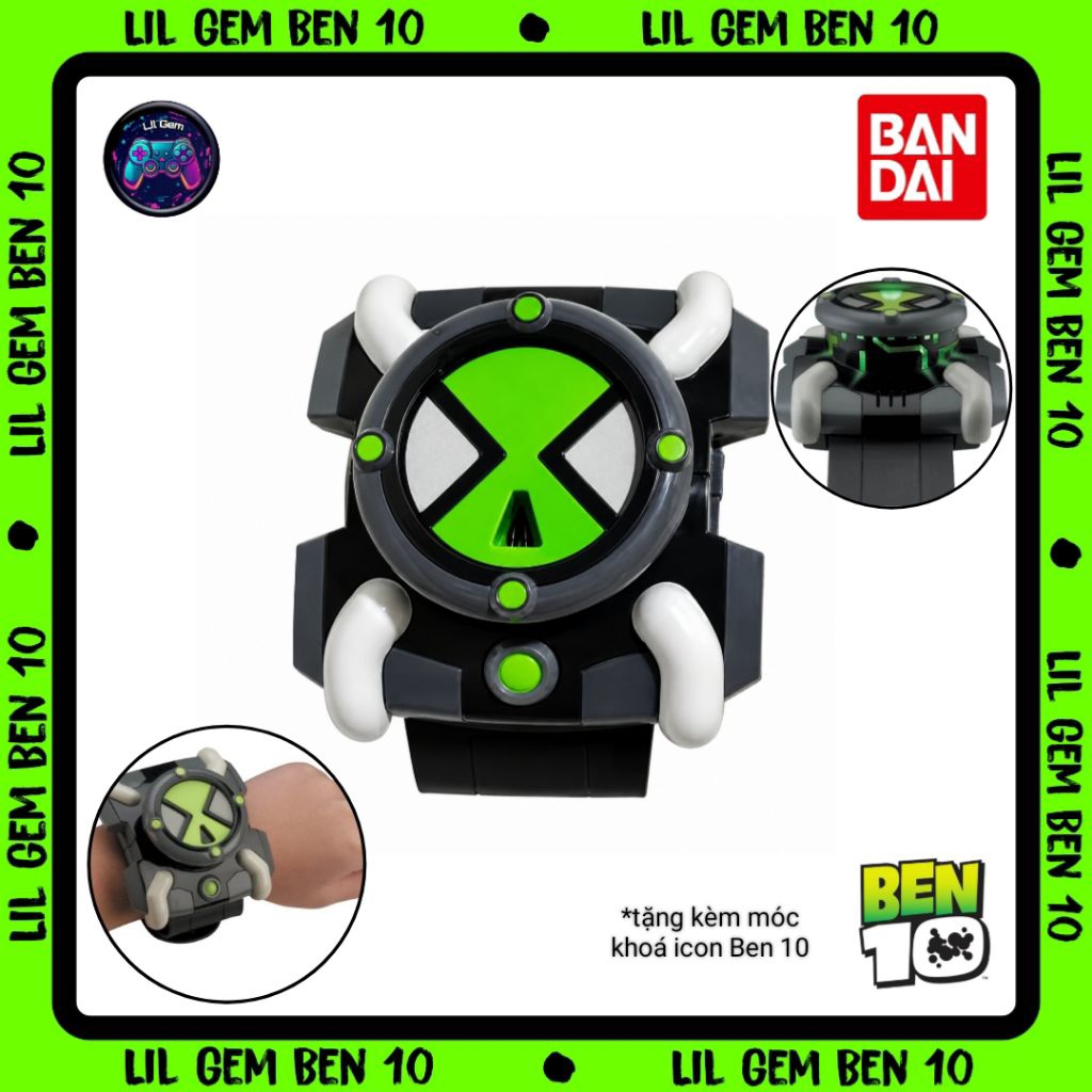 (HOT DEAL) MÔ HÌNH ĐỒ CHƠI ĐỒNG HỒ BEN 10 OMNITRIX FX BANDAI 2006