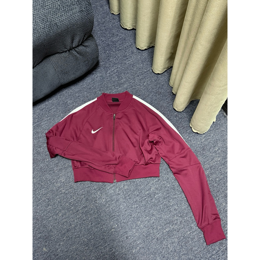 Track jacket custom crop ni kè