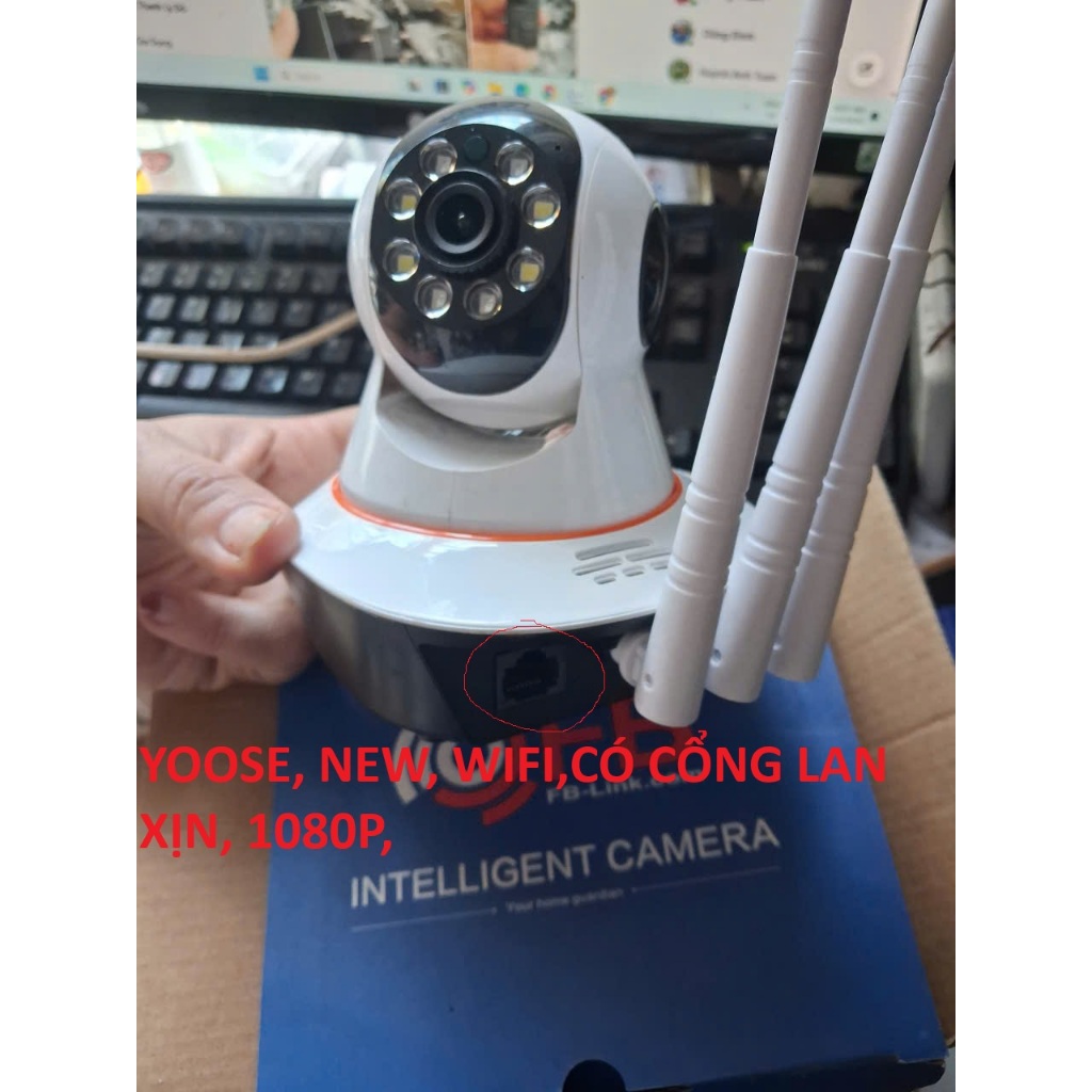 Camera WIFI YOOSEE, FPT tích hợp AI nhận diện chuyển động, THANH LÝ