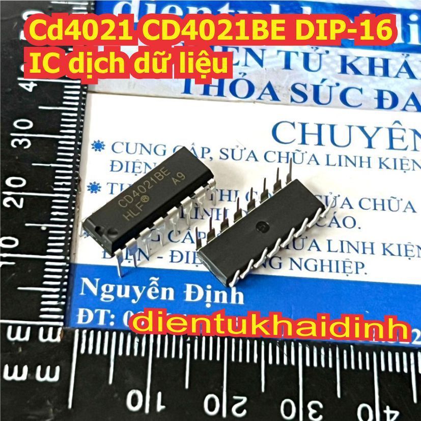 5 con CD4021 CD4021BE DIP-16 IC dịch dữ liệu kde9369
