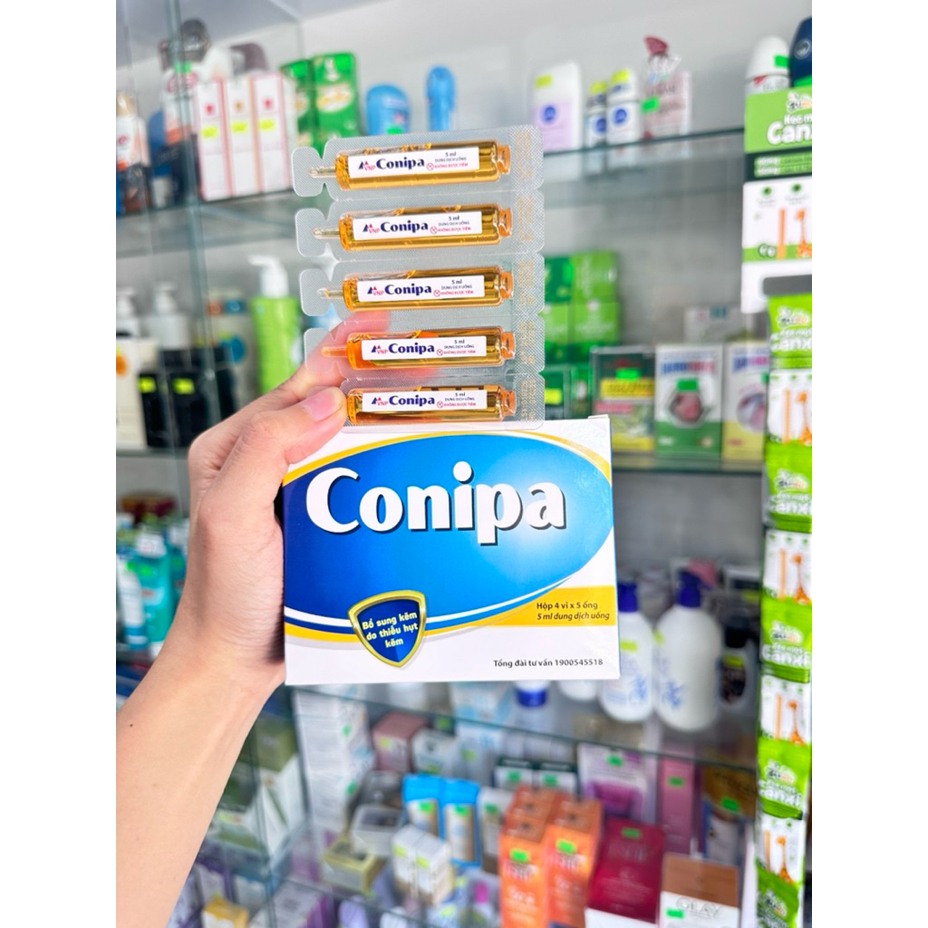 TPBVSK CONIPA Bổ sung kẽm Công ty CPC1 Hà Nội (hộp 20 ống)