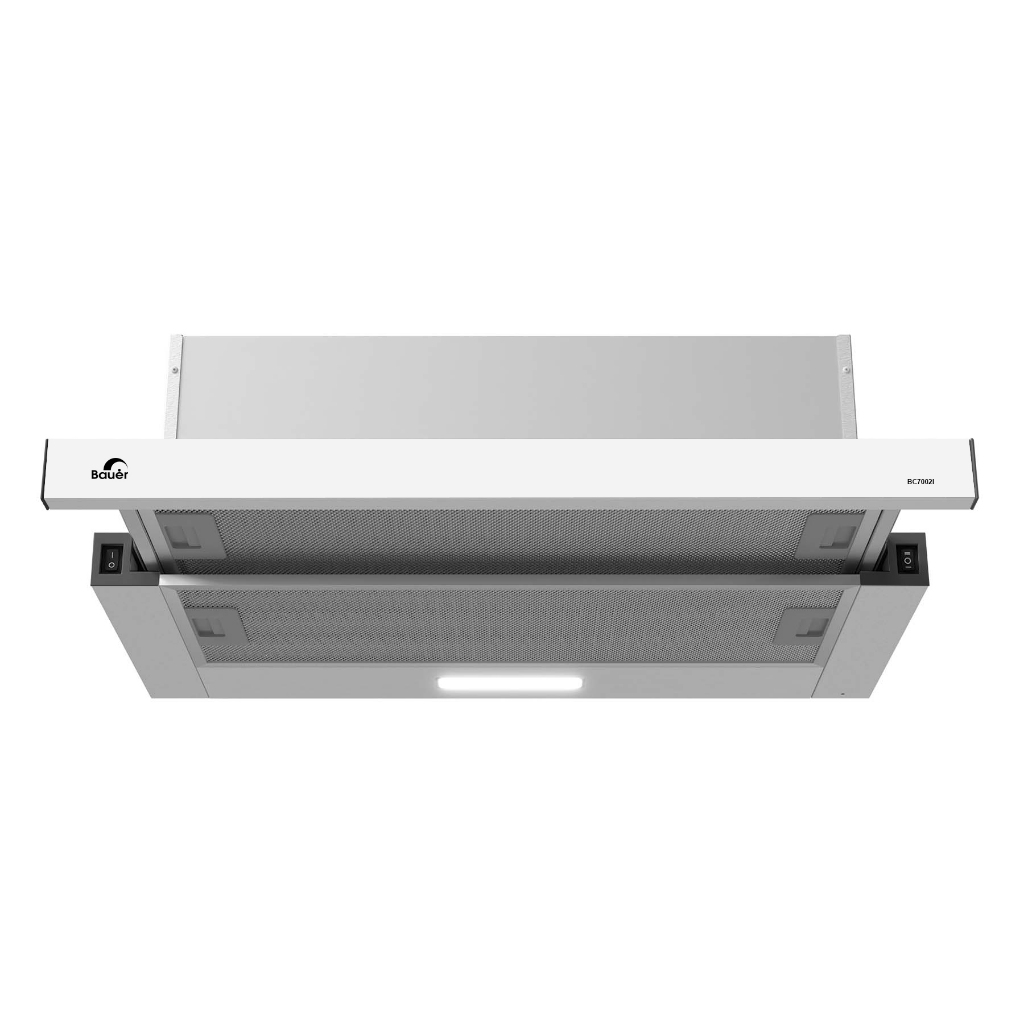 Máy hút mùi BAUER 6002I/7002I | Than hoạt tính | Công suất hút 1000m3 | Bảo hành 3 năm