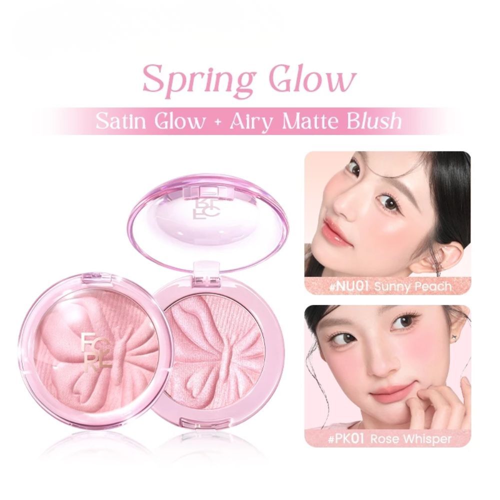 Ảnh 2 của Phấn má Focallure Spring Glow hiệu ứng mịn lì, tự nhiên.