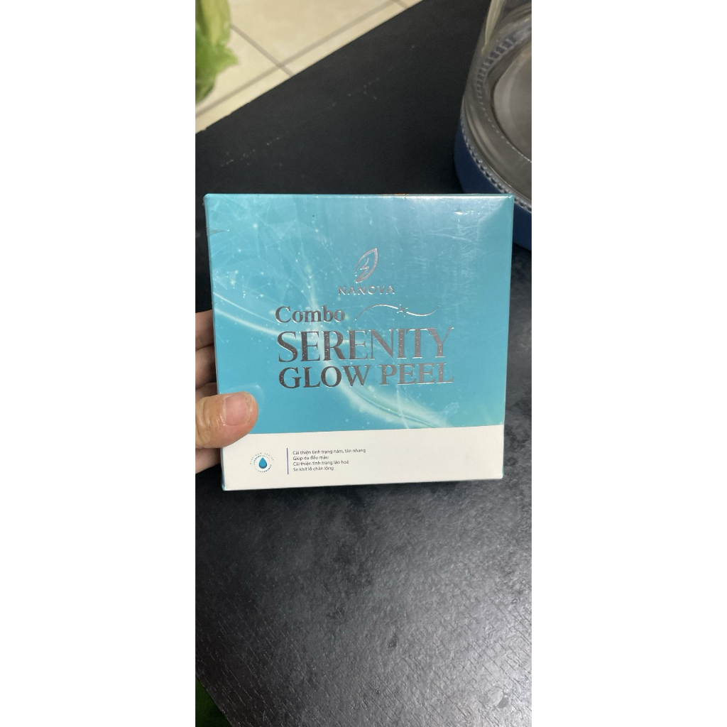 Combo serum Glowpeel + siêu phục hồi NANOVA chính hãng