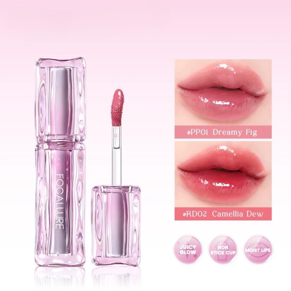 Ảnh 2 của Son Focallure Spring Glow Son Tint bóng mọng nước ngọt ngào.