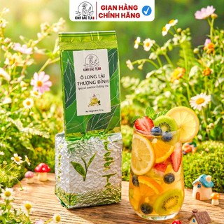 Trà Ô Long Đặc Biệt Kinh Bắc 250gram (Pha Trà Hoa Quả - Màu Nước Vàng Tươi, Hương Hoa Quả Mọng)