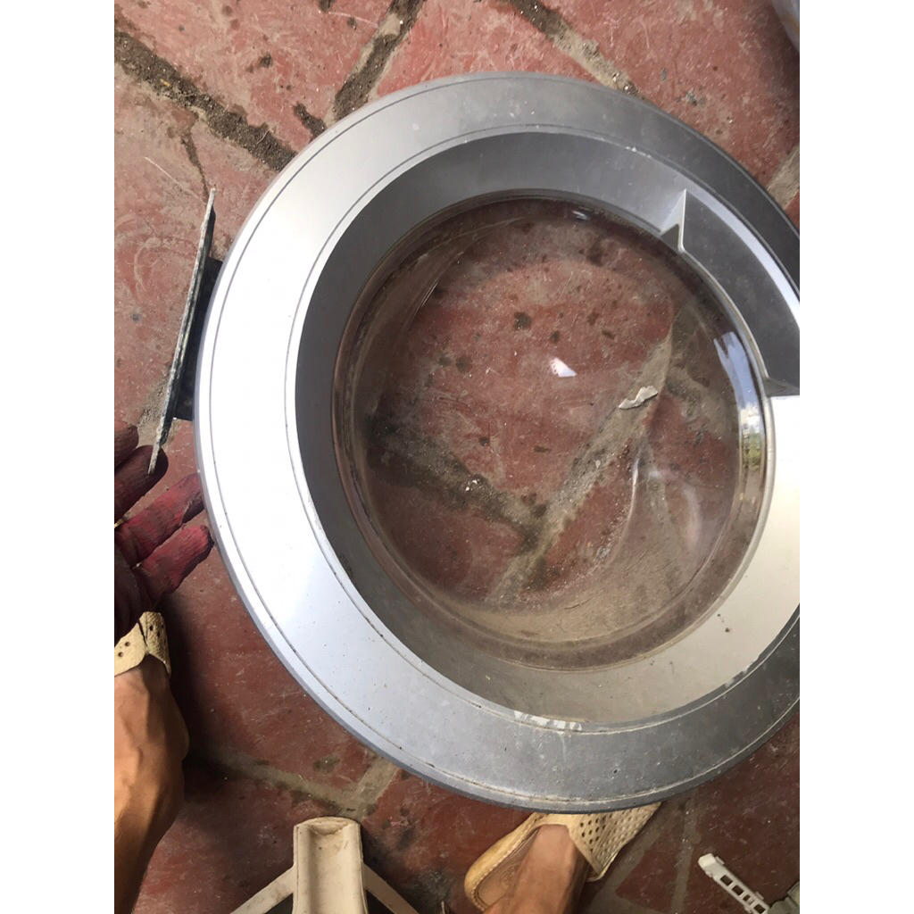 Cửa máy giặt Electrolux 8kg inventer EWF 12844S cũ tốt tháo máy