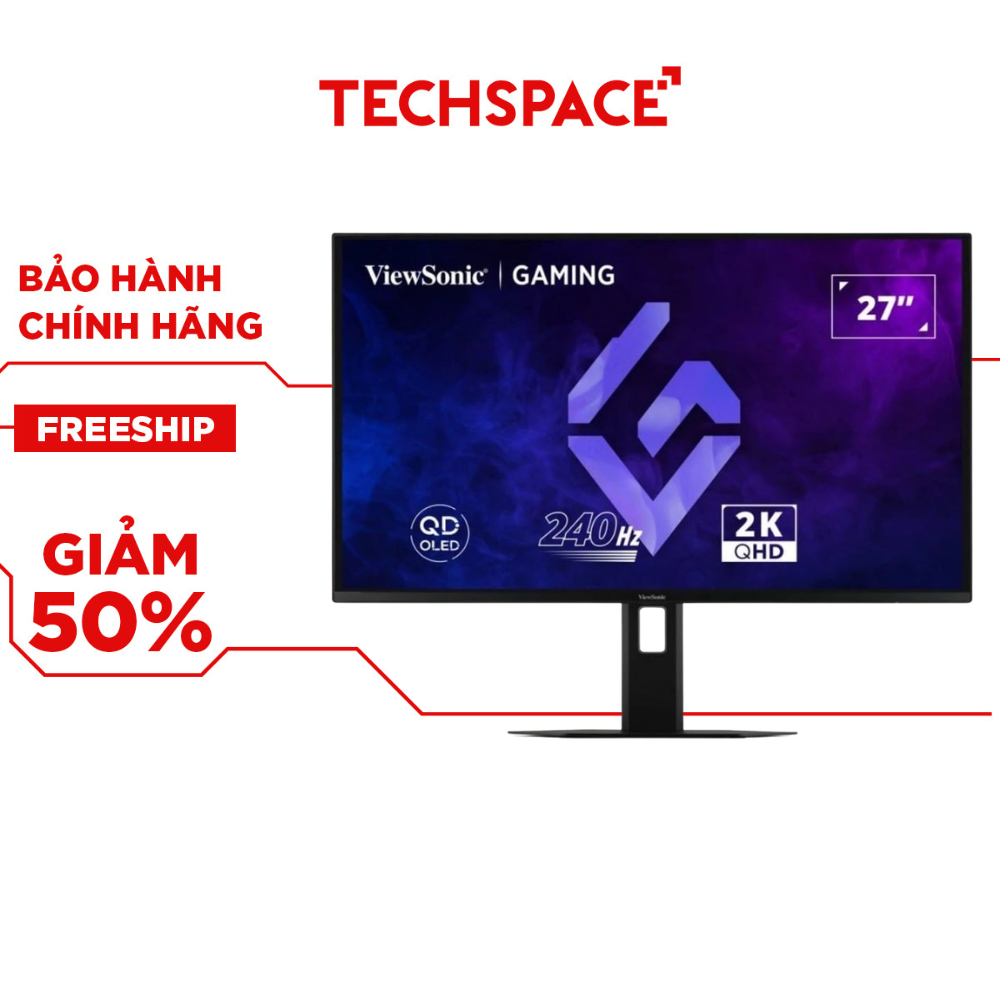 [Chính hãng] Màn Hình ViewSonic XG2738-2K-OLED (26.7 inch - OLED - 2K - 240Hz - 0.03ms - Speaker)