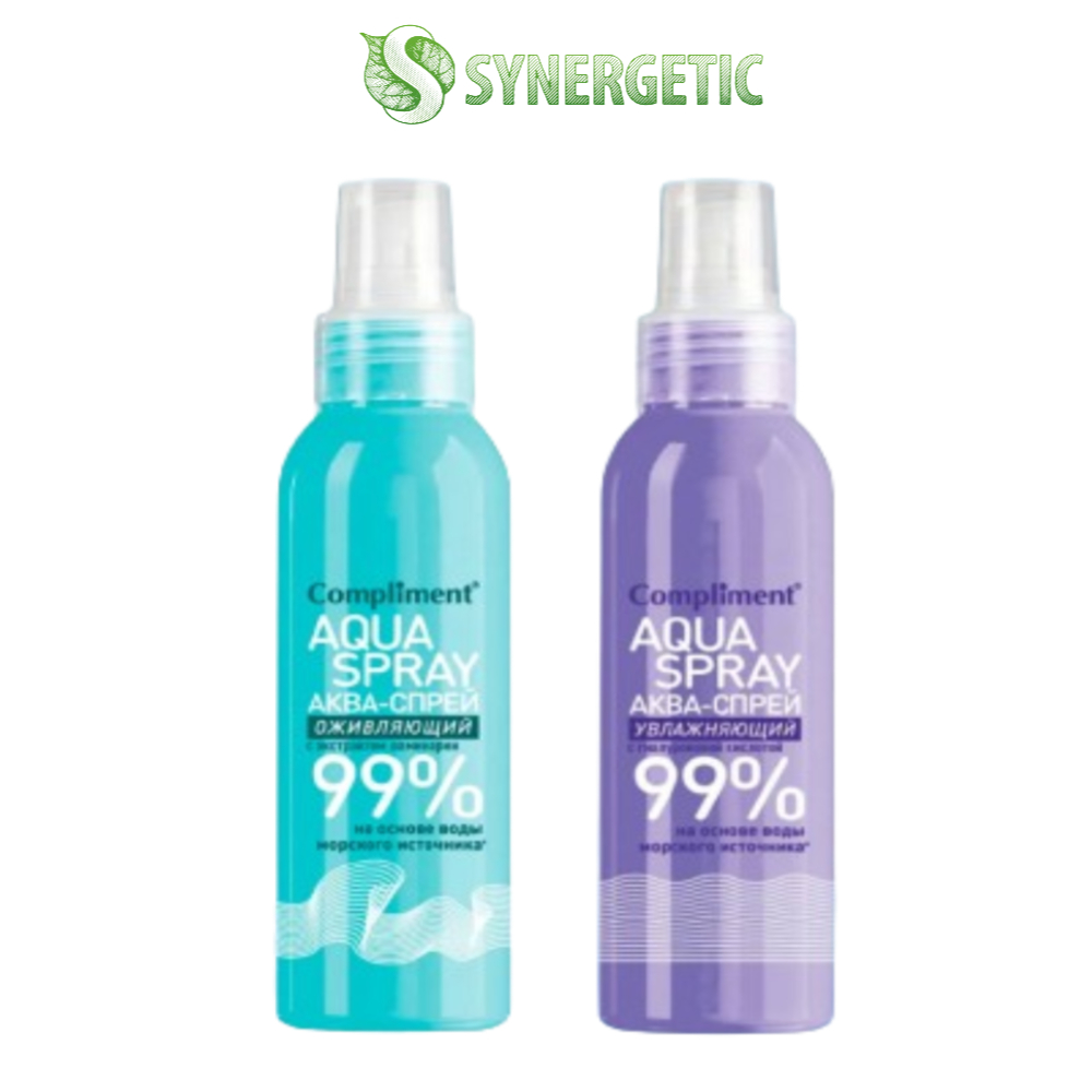 Xịt khoáng Compliment thành phần HA, tảo bẹ tự nhiên giúp cấp ẩm, làm dịu da 200ml