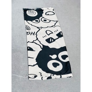 Vỏ gối ôm cotton poly có dây buộc kích thước 35x100cm