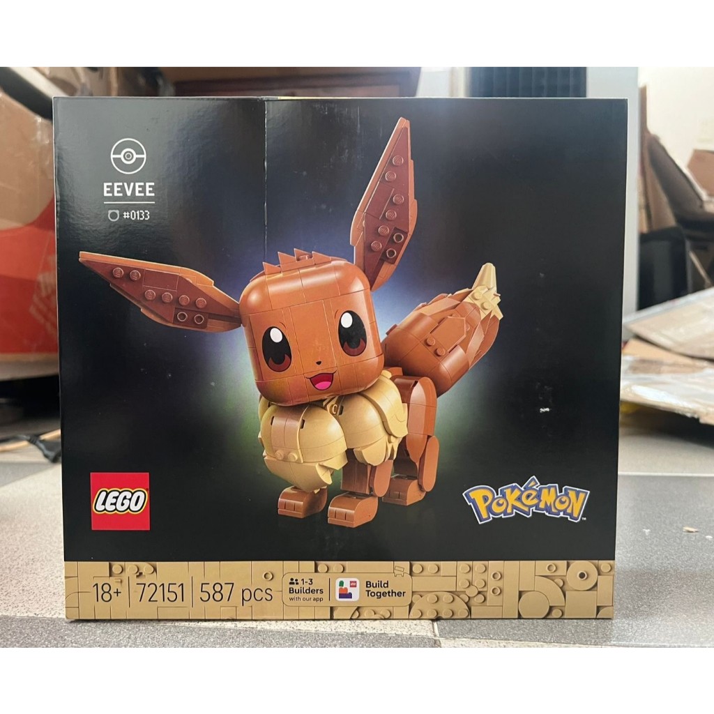 Mô Hình Lego - 72151 - Eevee - Pokemon - Hộp hơi cấn