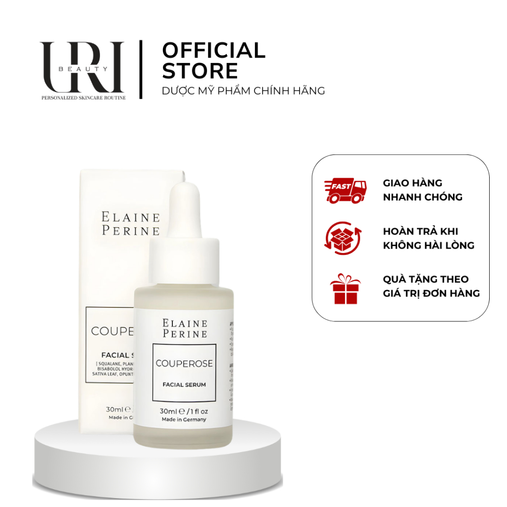 [Chính Hãng] ELAINE PERINE Couperose Facial Serum – Làm Dịu & Hỗ Trợ Giảm Đỏ Da 30ml
