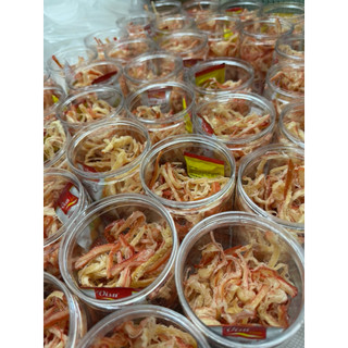 Mực xé sợi hấp nước dừa 200g