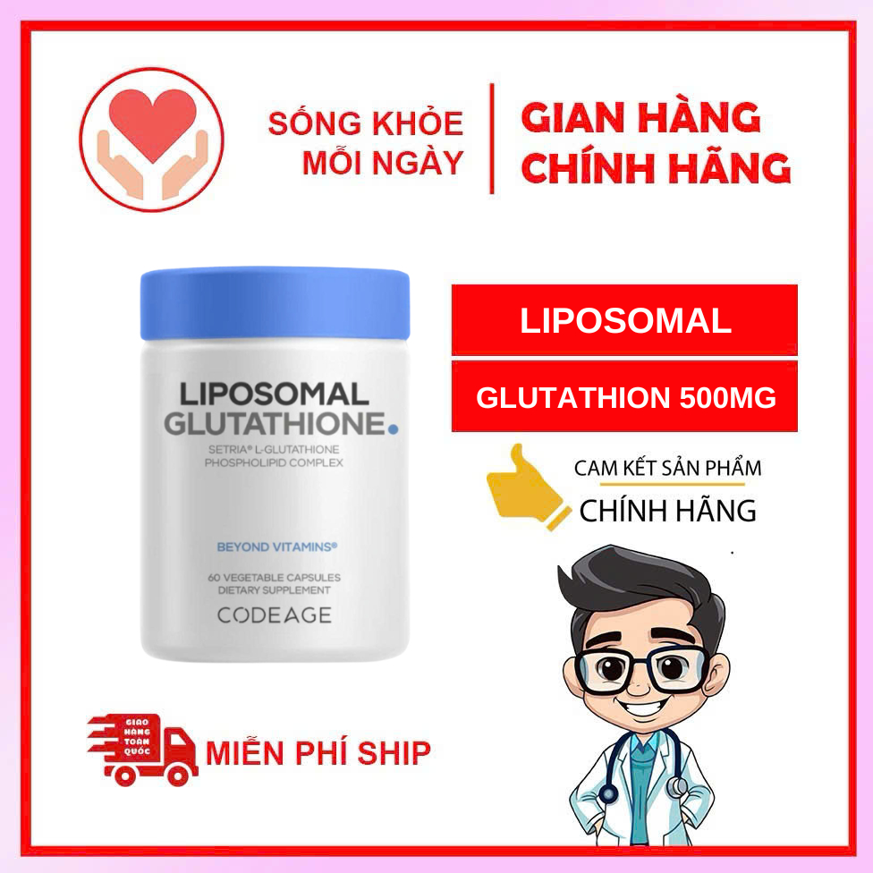 Liposomal Glutathione Codeage 500mg