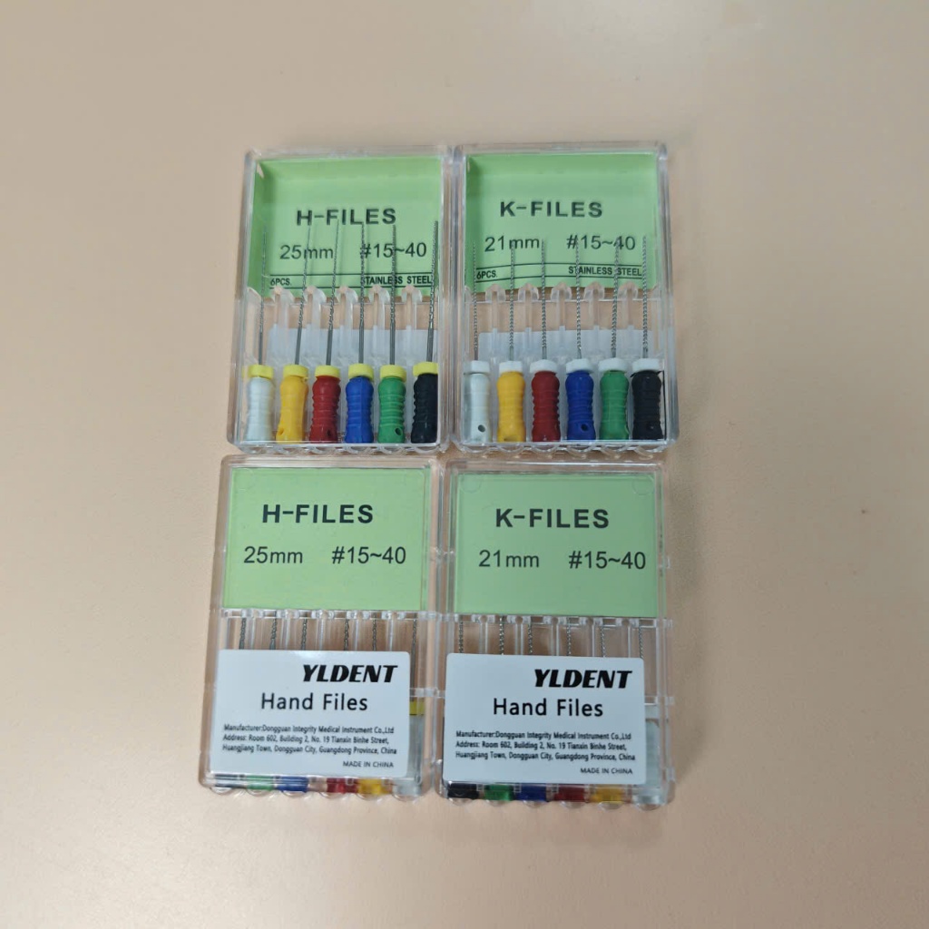 Nong dũa H-file + K-file + Reamer