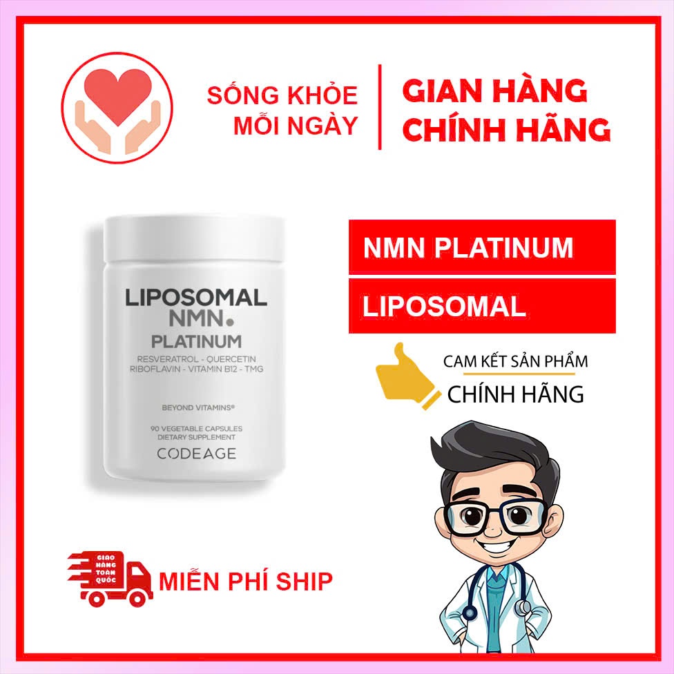 Viên Uống  Codeage Liposomal NMN 90 Viên