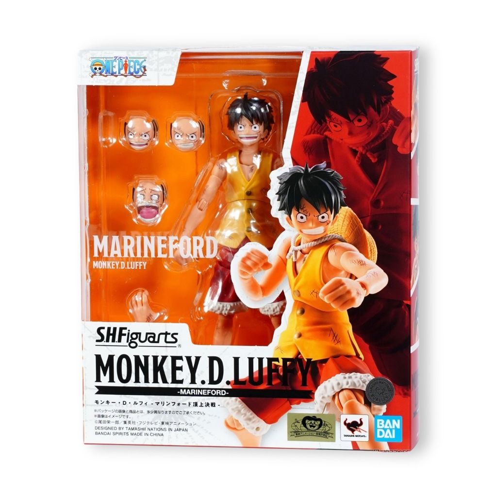 (Có Sẵn) Mô hình SHF Luffy Marineford MONKEY.D.LUFFY Chính Hãng BANDAI