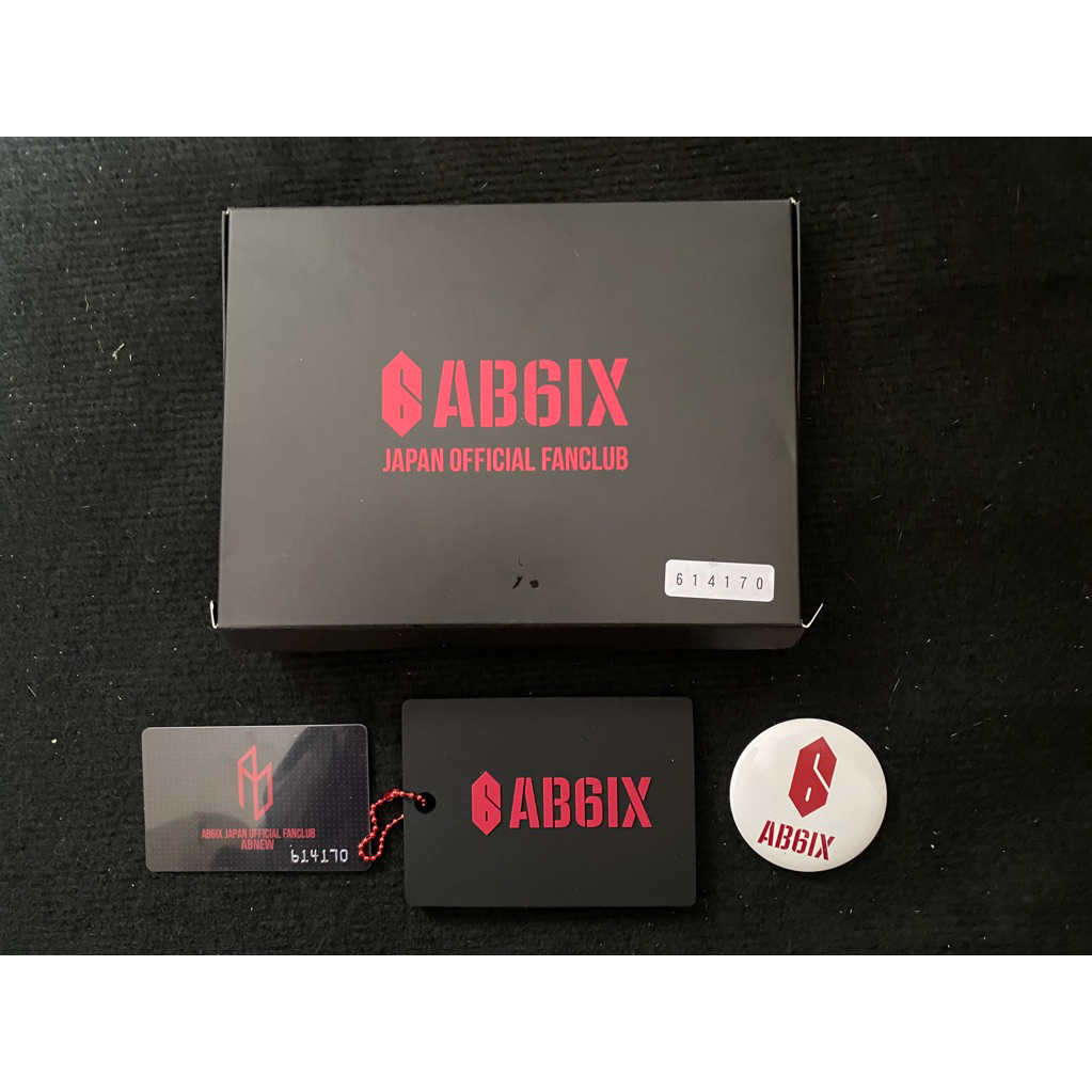 Ab6ix offical Goods Japan offical fanclub như hình
