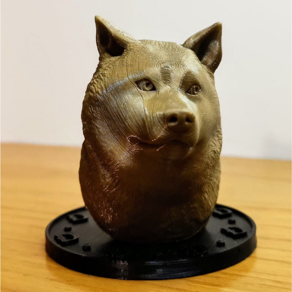 DOGE Dogecoin Physical Crypto Figure | Collectable Cryptocurrency to HODL, Blockchain Gift, Dogecoin