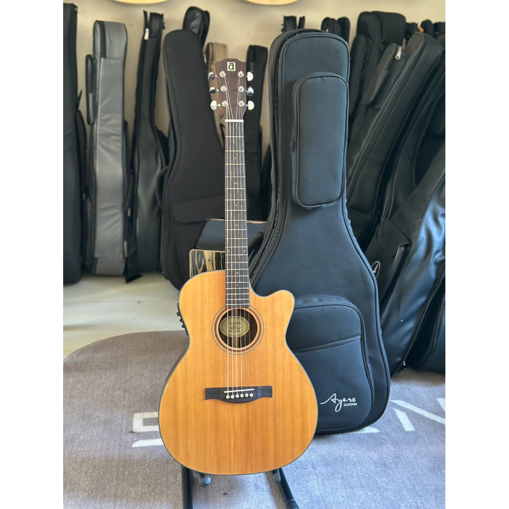 Guitar Ayers OCSRL EQ Fishman Kèm Túi Hãng Cao Cấp Cực Đẹp, Đàn Hãng Ayers Chất Lượng Uy Tín