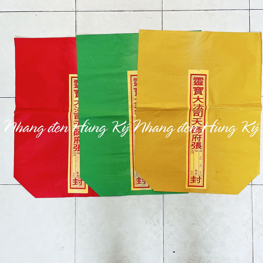 Túi đựng giấy cúng vàng bạc
