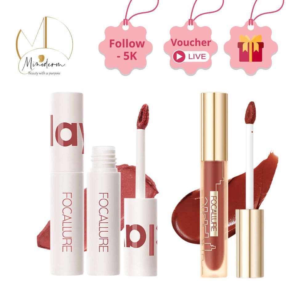 Son Focallure giúp gương mặt tươi tắn và định hình phong cách cá nhân