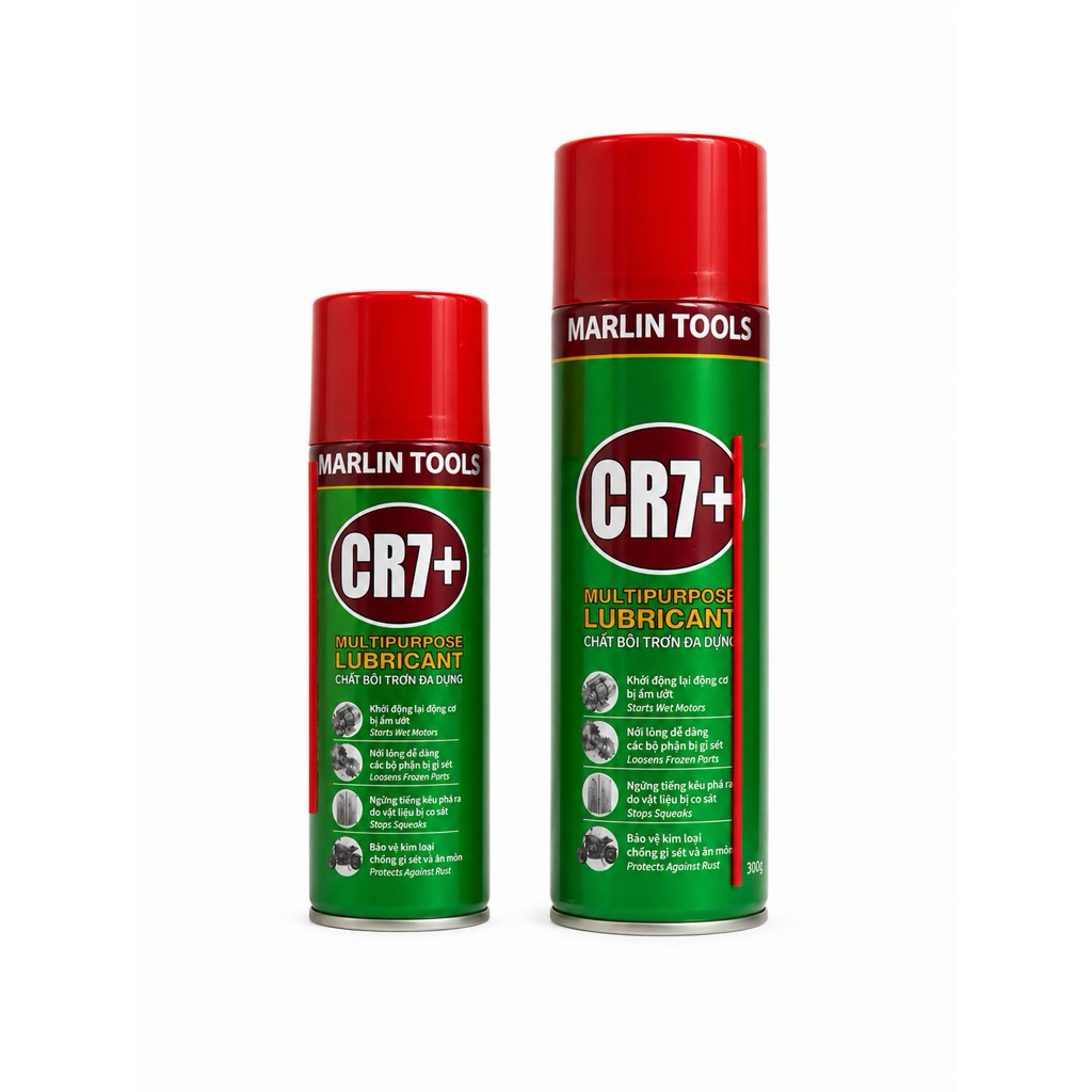 Bình xịt CR7+ chống rỉ sét Hàng chính hãng Có team chống hàng giả