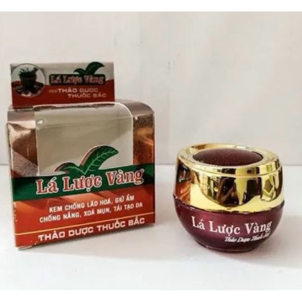 Kem LÁ LƯỢC VÀNG chống lão hoá