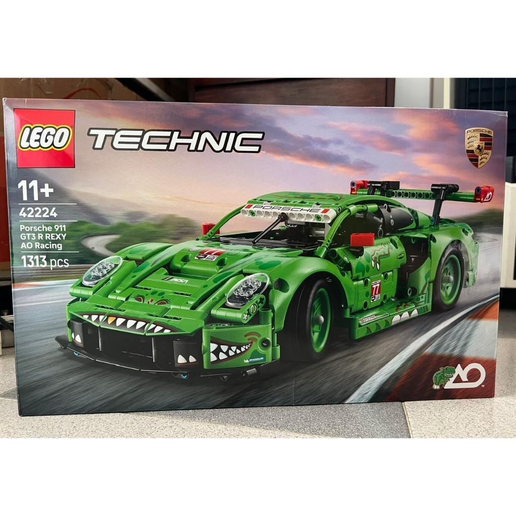 Mô hình Technic - 42224 - Porsche 911 GT3 R REXY AO Racing - Lego