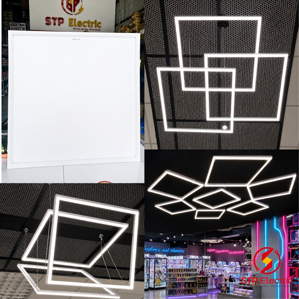 💡 ĐÈN LED KHUNG 600X600 KLLA10148 DUHAL 48W & PANEL 600X600 KLLA0451 DUHAL 45W ÁNH SÁNG TRẮNG