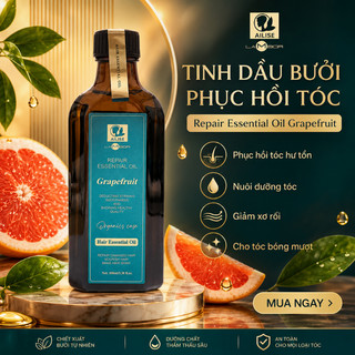 Tinh dầu dưỡng tóc AILISE 100ml oil Serum phục hồi dưỡng tóc uốn, nhuộm, siêu mượt