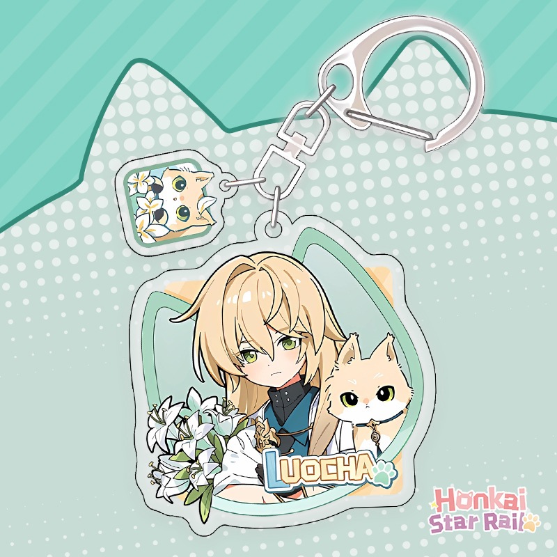 [ Xả kho ] Móc Khóa Game Honkai Star Rail Nhiều Mẫu Đa Dạng Nhân Vật Quà Tặng Sưu Tầm Keychain HSR H