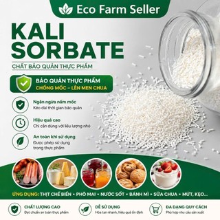 Kali Sorbate - Chất Bảo Quản Trong Thực Phẩm