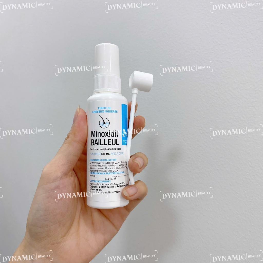 Xịt mọc tóc Minoxidil Bailleul 2% và 5% của Pháp