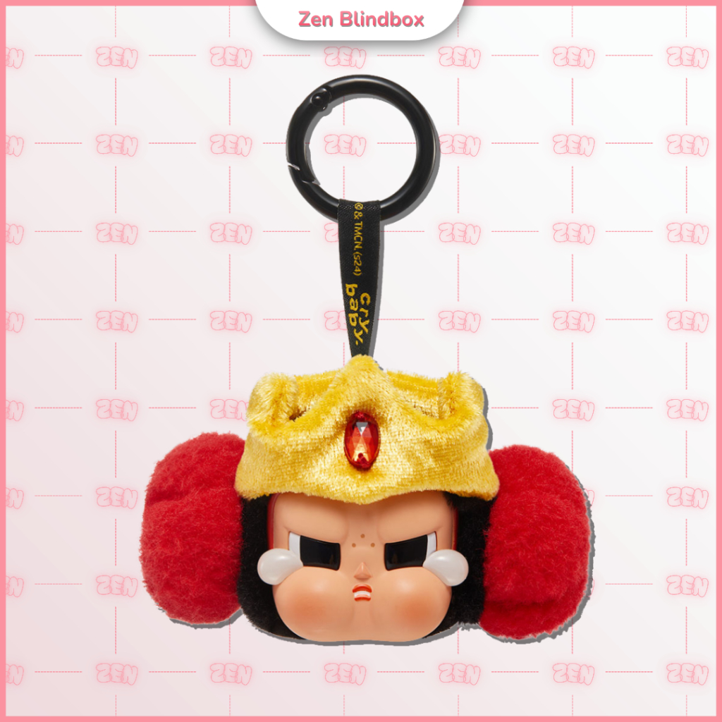 Check Card Secret Crybaby Powerpuff Girls Series Móc Khóa Gấu Bông [CHÍNH HÃNG]
