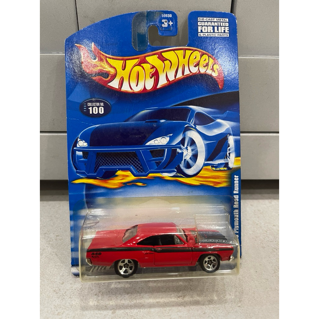 Xe mô hình đồ chơi cơ bản Hotwheels 1:64 - 1970 Plymouth Road Runner (card như video)