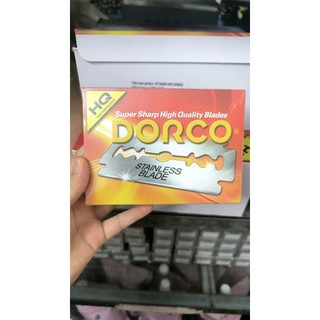 dao tem Dorco 1 hộp 100 lưỡi