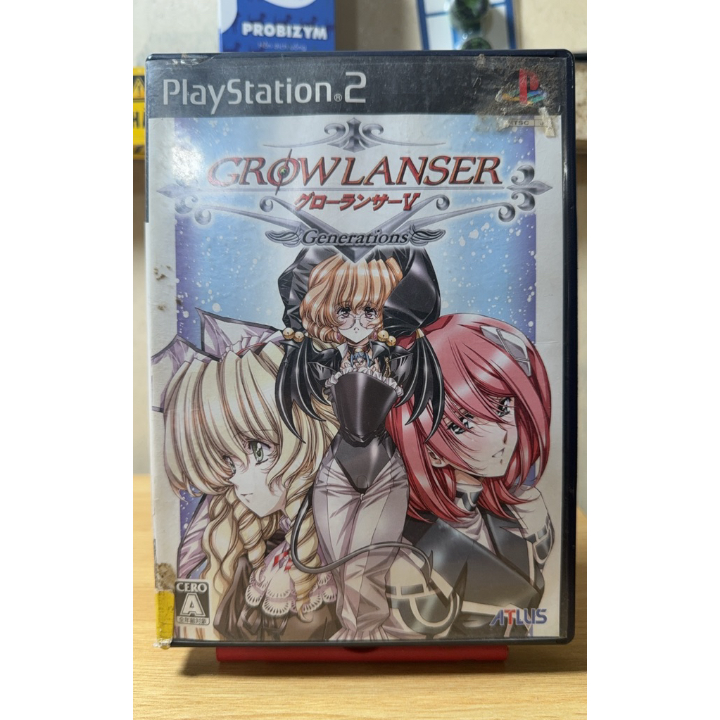 Đĩa game Ps2 PS2 Growlanser V Generations Japan Full Box 2nd Chính Hãng Atlus Sony PlayStation 2 JRP