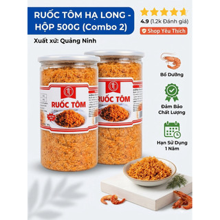 Ruốc tôm thịt Hạ Long hộp 500g
