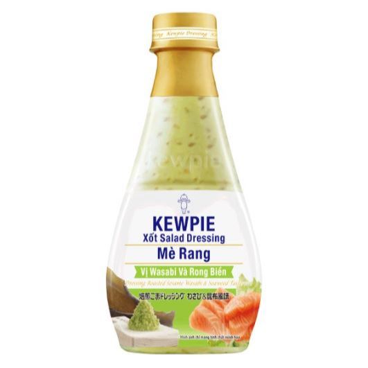 Xốt Mè Rang Kewpie Vị Wasabi & Rong Biển 210Ml Salad Dressing