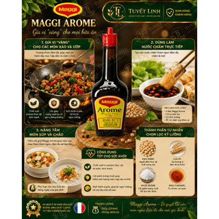 Nước Tương Maggi Arome Saveur Pháp 200ml