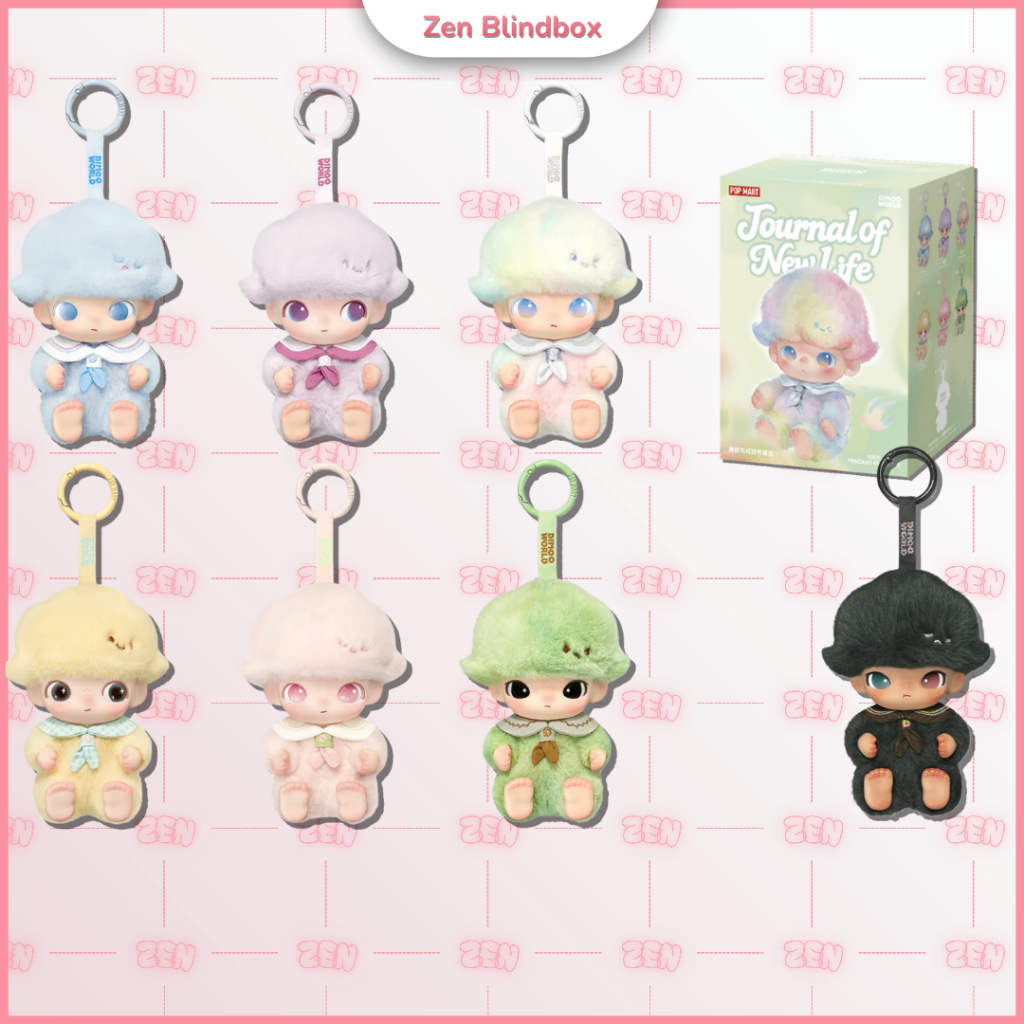 [CHÍNH HÃNG] Blindbox Dimoo Journal Of New Life Móc Khóa Gấu Bông Dimoo