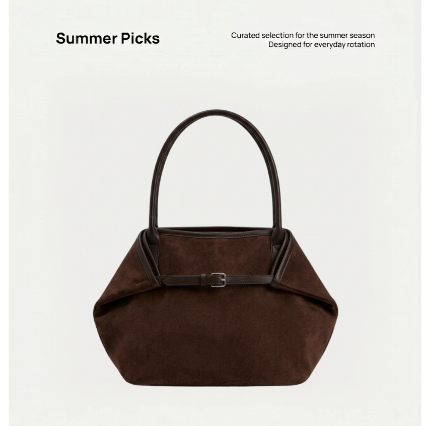 Túi Tote 98stu Local Brand Chính Hãng Fold Tote Vải Canvas Phối Da Unisex Size 16 inch | BigBuy360 - bigbuy360.vn
